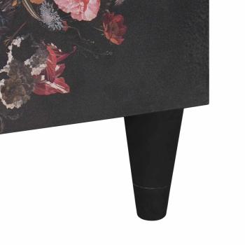 ARDEBO.de - Stauraumschränke Mehrfarbig 40 x 33,5 x 110 cm Massivholz Mango