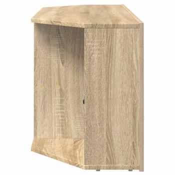 Eck-LED-TV-Schrank Sonoma-Eiche 105 x 40 x 68 cm Holzwerkstoff