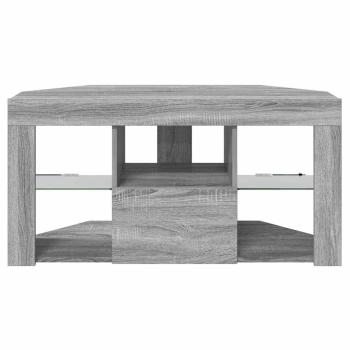 Eck-LED-TV-Schrank Graues Sonoma 105 x 40 x 68 cm Holzwerkstoff