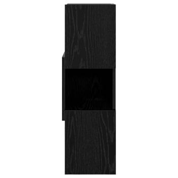 Eckschrank Weiß 25,5x25x80cm Holzwerkstoff