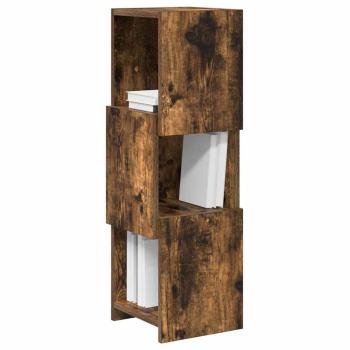Eckschrank Weiß 25,5x25x80cm Holzwerkstoff