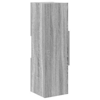 Eckschrank Weiß 25,5x25x80cm Holzwerkstoff