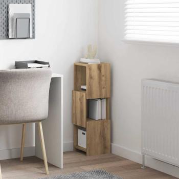 Eckschrank Weiß 25,5x25x80cm Holzwerkstoff