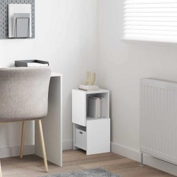 Eckschrank Weiß 25,5x25x55cm Holzwerkstoff