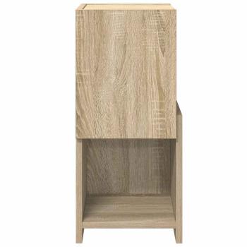 Eckschrank Weiß 25,5x25x55cm Holzwerkstoff
