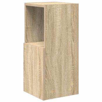 Eckschrank Weiß 25,5x25x55cm Holzwerkstoff