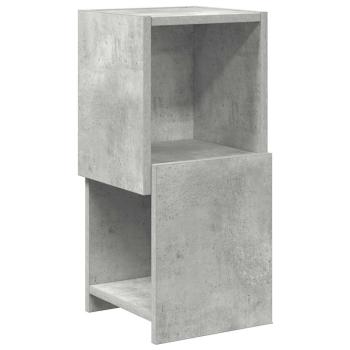 ARDEBO.de - Eckschrank Weiß 25,5x25x55cm Holzwerkstoff