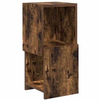 Eckschrank Weiß 25,5x25x55cm Holzwerkstoff