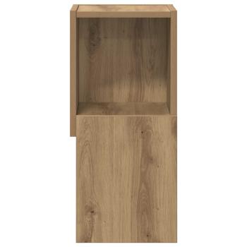 Eckschrank 25,5x25x55cm Holzwerkstoff Artisan-Eiche