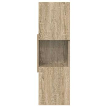 Eckschrank 30,5x30x95cm Holzwerkstoff Sonoma-Eiche