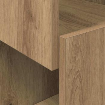 Eckschrank Weiß 30,5x30x95cm Holzwerkstoff
