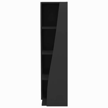 Eckschrank 27,5x27x102cm Holzwerkstoff Schwarz