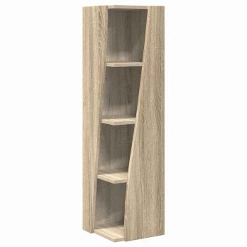 Eckschrank Weiß 27,5x27x102cm Holzwerkstoff