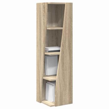 Eckschrank Weiß 27,5x27x102cm Holzwerkstoff