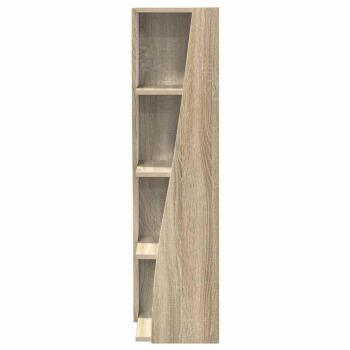 Eckschrank Weiß 27,5x27x102cm Holzwerkstoff