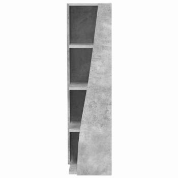 Eckschrank 27,5x27x102cm Holzwerkstoff Betongrau