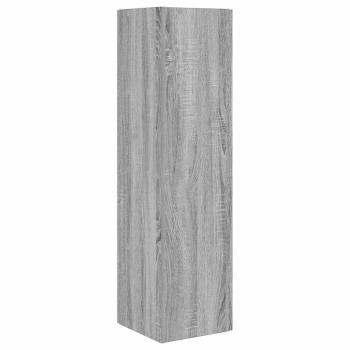 Eckschrank Weiß 27,5x27x102cm Holzwerkstoff