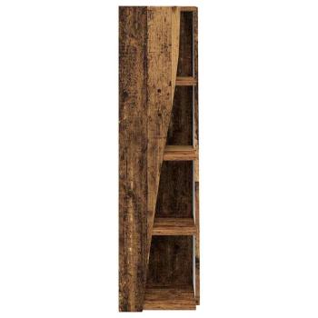 Eckschrank Weiß 27,5x27x102cm Holzwerkstoff