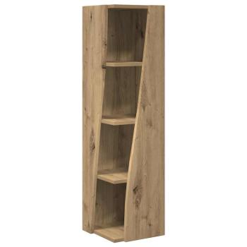 Eckschrank Weiß 27,5x27x102cm Holzwerkstoff