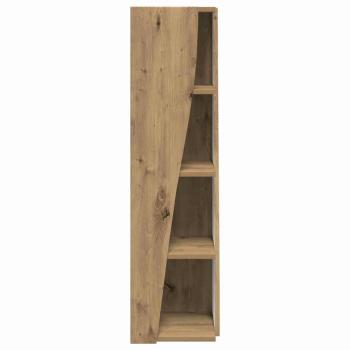 Eckschrank Weiß 27,5x27x102cm Holzwerkstoff