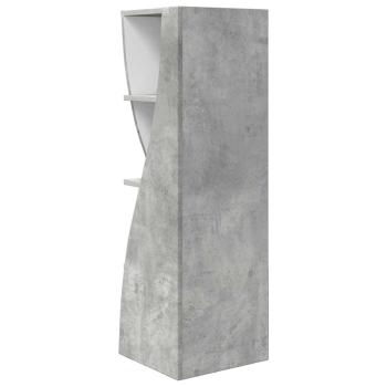 Eckschrank Weiß 32x32x102cm Holzwerkstoff