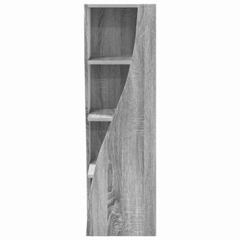 Eckschrank Weiß 32x32x102cm Holzwerkstoff