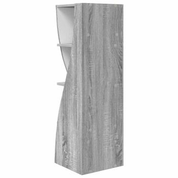 Eckschrank Weiß 32x32x102cm Holzwerkstoff