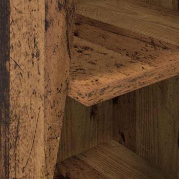 Eckschrank Weiß 32x32x102cm Holzwerkstoff