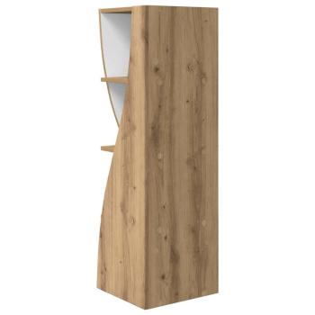 Eckschrank Weiß 32x32x102cm Holzwerkstoff