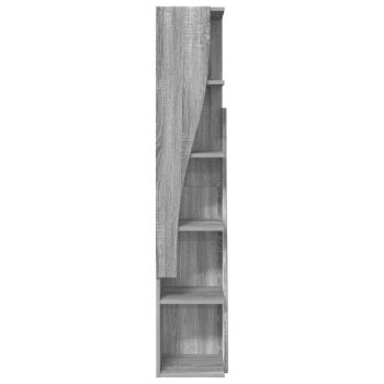 Eckschrank Weiß 27,5x27x140cm Holzwerkstoff