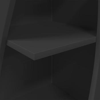 Eckschrank Weiß 32x32x140cm Holzwerkstoff