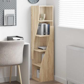 Eckschrank Weiß 32x32x140cm Holzwerkstoff