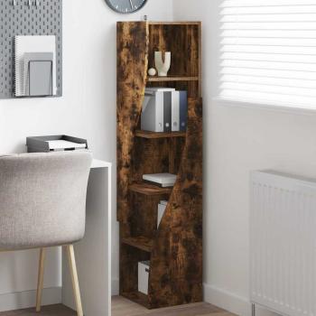 Eckschrank Weiß 32x32x140cm Holzwerkstoff