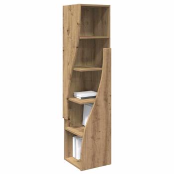 Eckschrank Weiß 32x32x140cm Holzwerkstoff