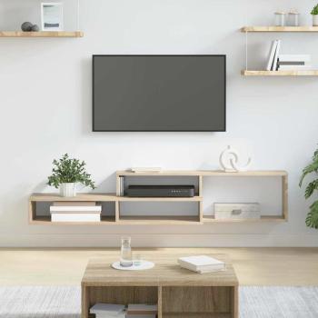 ARDEBO.de - WandTVStand 150x25x28,5cm Holzwerkstoff
