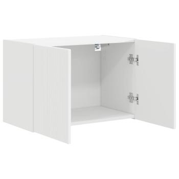 ARDEBO.de - TV-Wandschrank Weiß 59,5 x 31 x 40 cm Holzwerkstoff