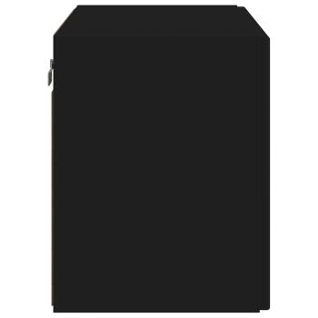 TV-Wandschrank Schwarz 59,5 x 31 x 40 cm Holzwerkstoff