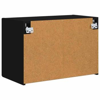 TV-Wandschrank Schwarz 59,5 x 31 x 40 cm Holzwerkstoff