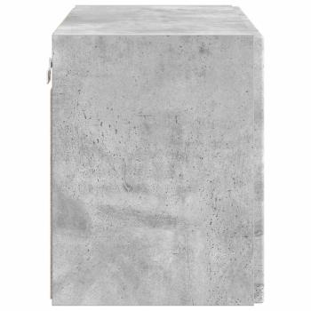TV-Wandschrank Beton Grau 59,5 x 31 x 40 cm Holzwerkstoff
