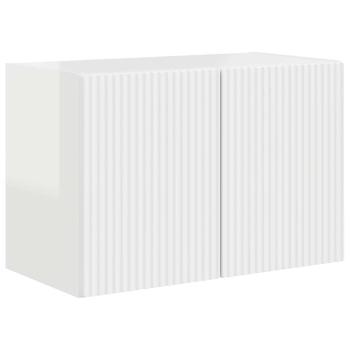 TV-Wandschrank Hochglanz Weiß 59,5 x 31 x 40 cm Holzwerkstoff