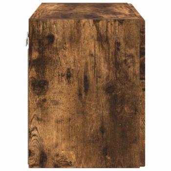 TV-Wandschrank Wandmontiert Geräucherte Eiche 59,5 x 31 x 40 cm