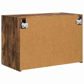 TV-Wandschrank Wandmontiert Geräucherte Eiche 59,5 x 31 x 40 cm