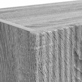 TV-Wandschrank Graues Sonoma 59,5 x 31 x 40 cm Holzwerkstoff