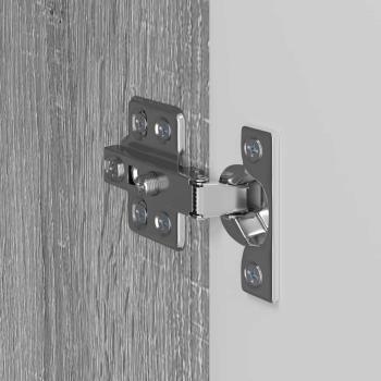 TV-Wandschrank 2 pcs Graues Sonoma 59,5 x 31 x 40 cm