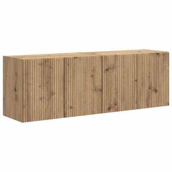 TV-Wandschrank 2 pcs Artisan-Eiche 59,5 x 31 x 40 cm