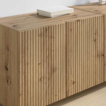 TV-Wandschrank 2 pcs Artisan-Eiche 59,5 x 31 x 40 cm