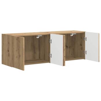 TV-Wandschrank 2 pcs Artisan-Eiche 59,5 x 31 x 40 cm