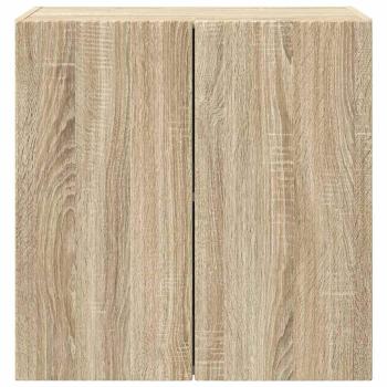 ARDEBO.de - TV-Wandschrank Sonoma-Eiche 59,5 x 31 x 60 cm Holzwerkstoff