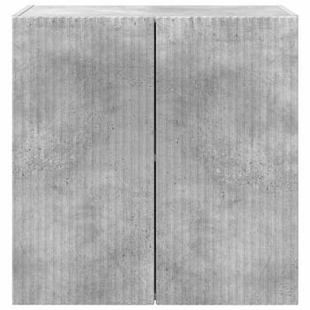 TV-Wandschrank Beton Grau 59,5 x 31 x 60 cm Holzwerkstoff
