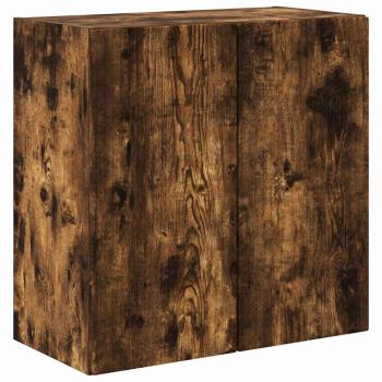 TV-Wandschrank Wandmontiert Geräucherte Eiche 59,5 x 31 x 60 cm